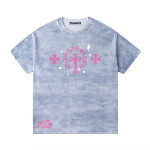 Chrome Hearts T-Shirts Short Sleeved For Unisex #1226225 $42.00 USD, Wholesale Replica Chrome Hearts T-Shirts