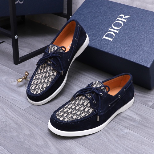 Christian Dior Casual Shoes For Men #1226243 $98.00 USD, Wholesale Replica Christian Dior Casual Shoes