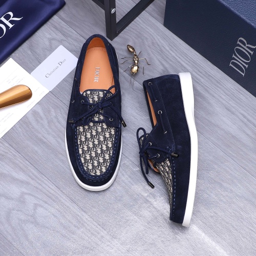 Replica Christian Dior Casual Shoes For Men #1226243 $98.00 USD for Wholesale