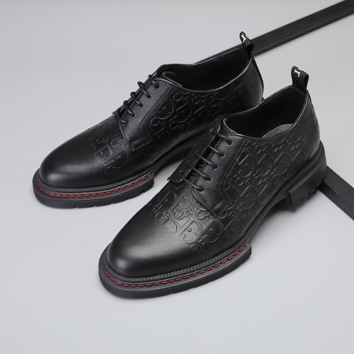 Christian Dior Leather Shoes For Men #1226268 $82.00 USD, Wholesale Replica Christian Dior Leather Shoes