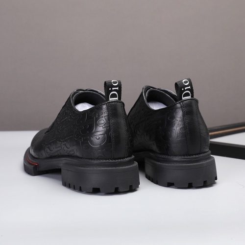 Replica Christian Dior Leather Shoes For Men #1226268 $82.00 USD for Wholesale