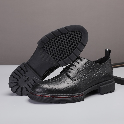 Replica Christian Dior Leather Shoes For Men #1226269 $82.00 USD for Wholesale