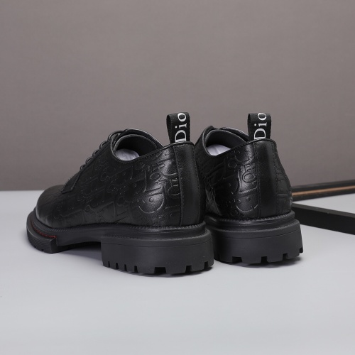 Replica Christian Dior Leather Shoes For Men #1226269 $82.00 USD for Wholesale