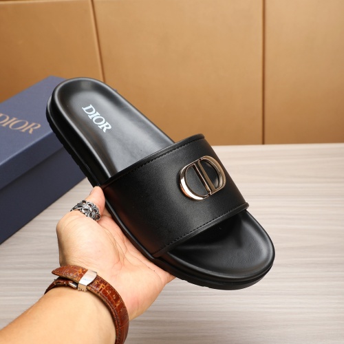 Replica Christian Dior Slippers For Men #1226277 $52.00 USD for Wholesale