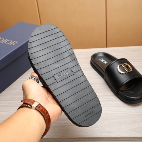 Replica Christian Dior Slippers For Men #1226277 $52.00 USD for Wholesale