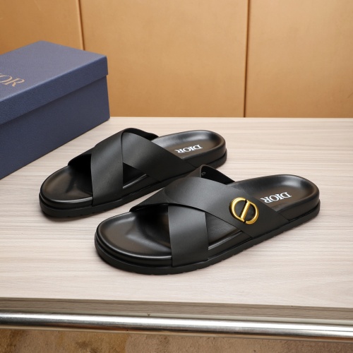 Christian Dior Slippers For Men #1226279 $52.00 USD, Wholesale Replica Christian Dior Slippers