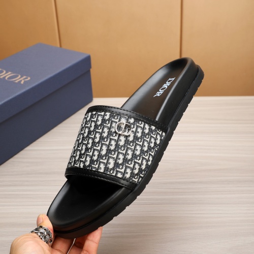 Replica Christian Dior Slippers For Men #1226282 $52.00 USD for Wholesale