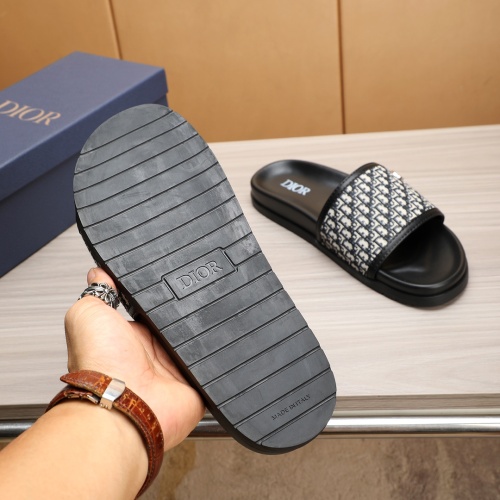 Replica Christian Dior Slippers For Men #1226282 $52.00 USD for Wholesale