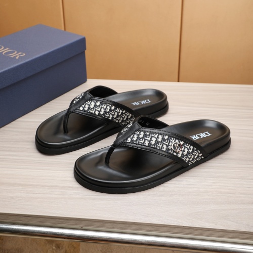 Christian Dior Slippers For Men #1226283 $52.00 USD, Wholesale Replica Christian Dior Slippers