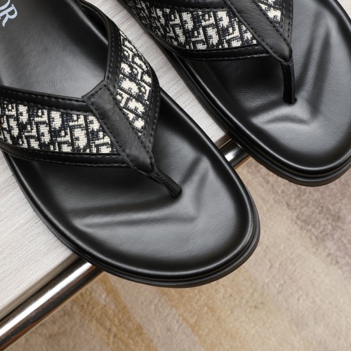 Replica Christian Dior Slippers For Men #1226283 $52.00 USD for Wholesale