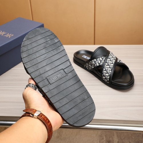 Replica Christian Dior Slippers For Men #1226285 $52.00 USD for Wholesale