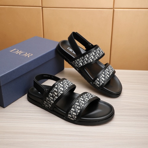 Replica Christian Dior Sandal For Men #1226286 $52.00 USD for Wholesale