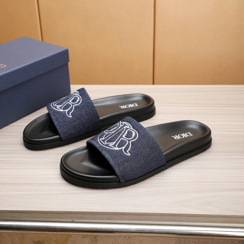 Christian Dior Slippers For Men #1226287 $52.00 USD, Wholesale Replica Christian Dior Slippers