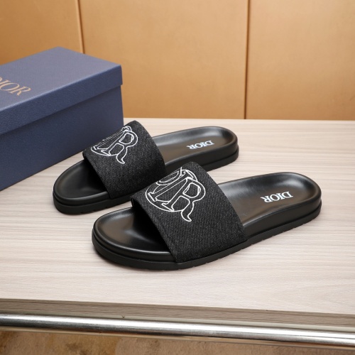 Christian Dior Slippers For Men #1226288 $52.00 USD, Wholesale Replica Christian Dior Slippers