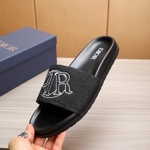 Replica Christian Dior Slippers For Men #1226288 $52.00 USD for Wholesale