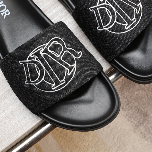 Replica Christian Dior Slippers For Men #1226288 $52.00 USD for Wholesale