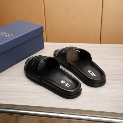 Replica Christian Dior Slippers For Men #1226289 $52.00 USD for Wholesale