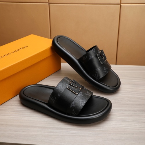 Replica Louis Vuitton Slippers For Men #1226295 $52.00 USD for Wholesale