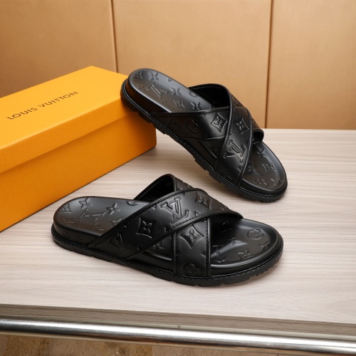 Replica Louis Vuitton Slippers For Men #1226302 $52.00 USD for Wholesale