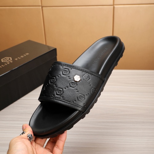 Replica Philipp Plein PP Slippers For Men #1226304 $52.00 USD for Wholesale