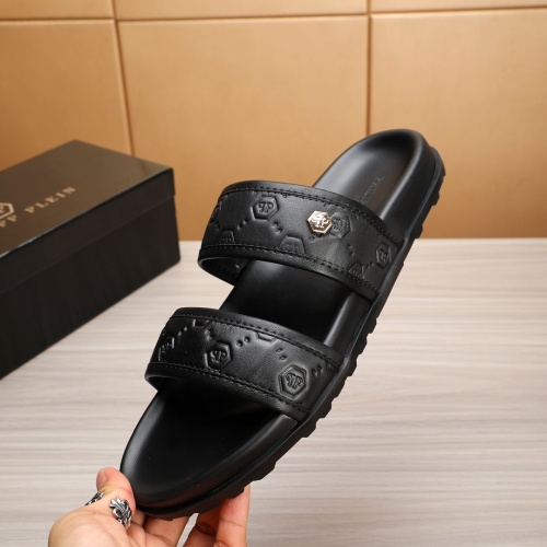 Replica Philipp Plein PP Slippers For Men #1226307 $52.00 USD for Wholesale