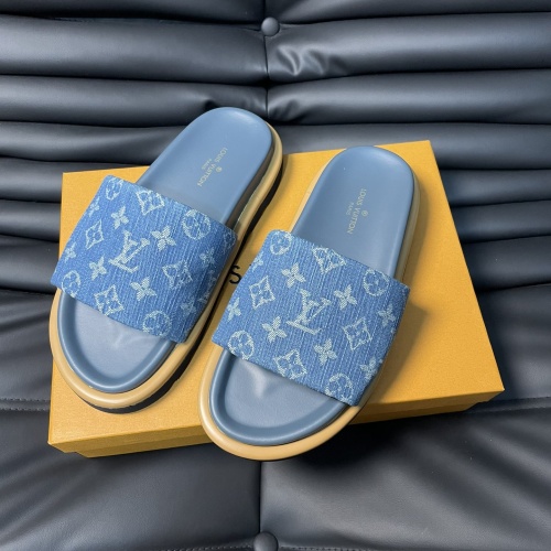 Louis Vuitton Slippers For Men #1226321 $60.00 USD, Wholesale Replica Louis Vuitton Slippers