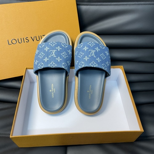 Replica Louis Vuitton Slippers For Men #1226321 $60.00 USD for Wholesale