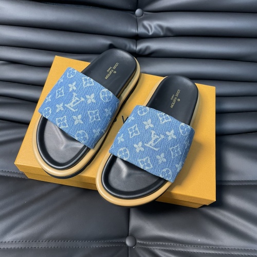 Louis Vuitton Slippers For Men #1226322 $60.00 USD, Wholesale Replica Louis Vuitton Slippers