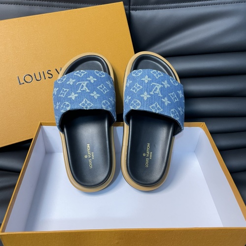 Replica Louis Vuitton Slippers For Men #1226322 $60.00 USD for Wholesale