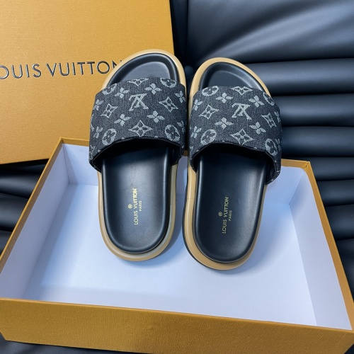 Replica Louis Vuitton Slippers For Men #1226323 $60.00 USD for Wholesale