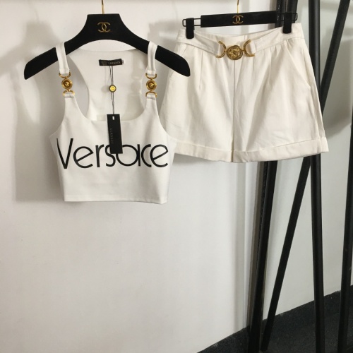 Versace Tracksuits Sleeveless For Women #1226349 $98.00 USD, Wholesale Replica Versace Tracksuits