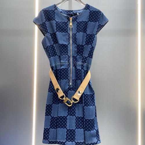 Louis Vuitton LV Dresses Sleeveless For Women #1226459 $100.00 USD, Wholesale Replica Louis Vuitton LV Dresses