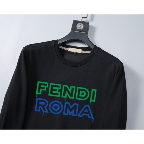 Replica Fendi Hoodies Long Sleeved For Men #1226508 $40.00 USD for Wholesale