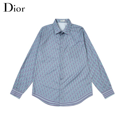 Christian Dior Shirts Long Sleeved For Unisex #1226594 $64.00 USD, Wholesale Replica Christian Dior Shirts