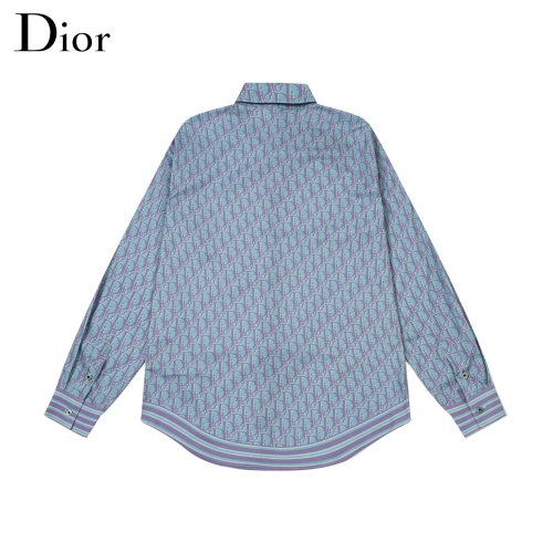 Replica Christian Dior Shirts Long Sleeved For Unisex #1226594 $64.00 USD for Wholesale