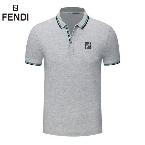 Fendi T-Shirts Short Sleeved For Men #1226599 $29.00 USD, Wholesale Replica Fendi T-Shirts