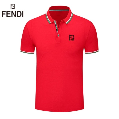 Fendi T-Shirts Short Sleeved For Men #1226603 $29.00 USD, Wholesale Replica Fendi T-Shirts