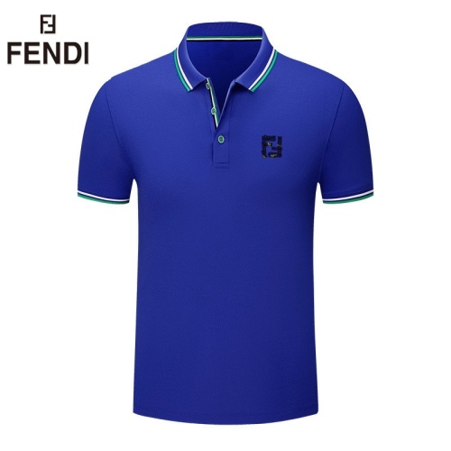 Fendi T-Shirts Short Sleeved For Men #1226604 $29.00 USD, Wholesale Replica Fendi T-Shirts