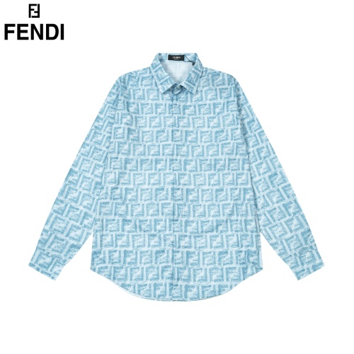 Fendi Shirts Long Sleeved For Unisex #1226612 $64.00 USD, Wholesale Replica Fendi Shirts