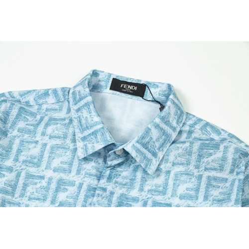 Replica Fendi Shirts Long Sleeved For Unisex #1226612 $64.00 USD for Wholesale