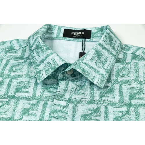 Replica Fendi Shirts Long Sleeved For Unisex #1226614 $64.00 USD for Wholesale