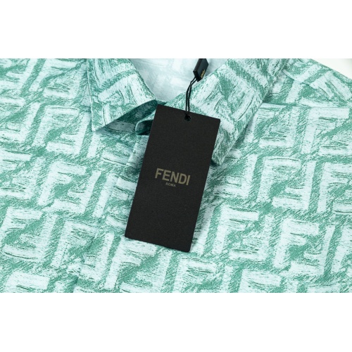 Replica Fendi Shirts Long Sleeved For Unisex #1226614 $64.00 USD for Wholesale