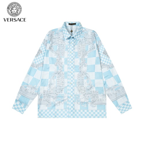 Versace Shirts Long Sleeved For Unisex #1226619 $64.00 USD, Wholesale Replica Versace Shirts