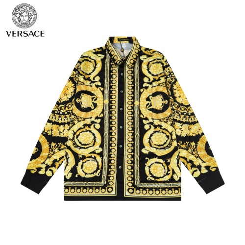 Versace Shirts Long Sleeved For Unisex #1226627 $64.00 USD, Wholesale Replica Versace Shirts