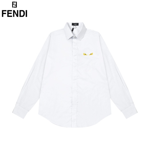 Fendi Shirts Long Sleeved For Unisex #1226637 $72.00 USD, Wholesale Replica Fendi Shirts