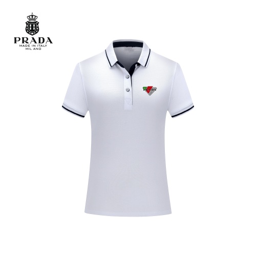 Prada T-Shirts Short Sleeved For Men #1226656 $29.00 USD, Wholesale Replica Prada T-Shirts