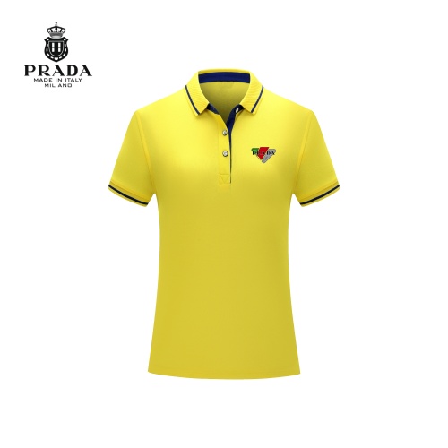 Prada T-Shirts Short Sleeved For Men #1226661 $29.00 USD, Wholesale Replica Prada T-Shirts