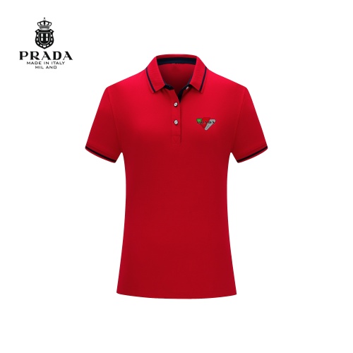 Prada T-Shirts Short Sleeved For Men #1226662 $29.00 USD, Wholesale Replica Prada T-Shirts