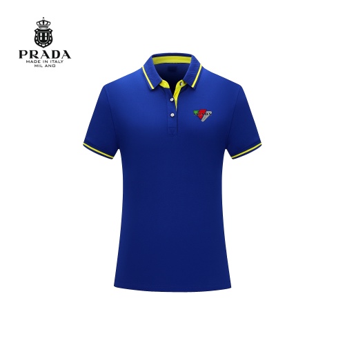 Prada T-Shirts Short Sleeved For Men #1226668 $29.00 USD, Wholesale Replica Prada T-Shirts