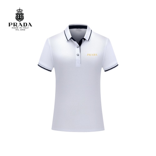 Prada T-Shirts Short Sleeved For Men #1226673 $29.00 USD, Wholesale Replica Prada T-Shirts